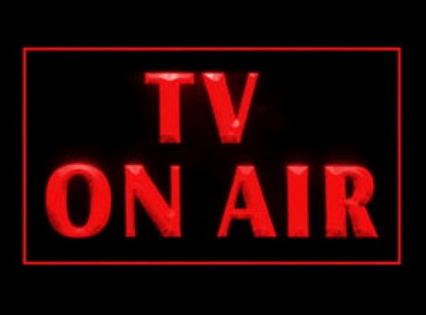 TV On Air Station LED Neon Sign